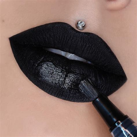 Dark Glamour: Rocking Black Magic Lipstick like a Pro